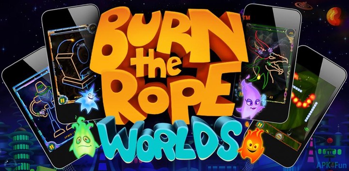 Burn the Rope Worlds Screenshot Image