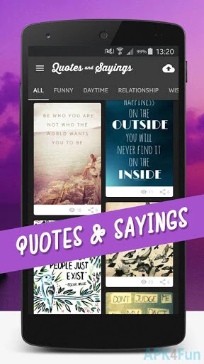 Quotes Videos & Pictures Screenshot Image
