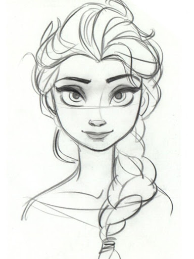 How to Draw Elsa from Frozen Screenshot Image